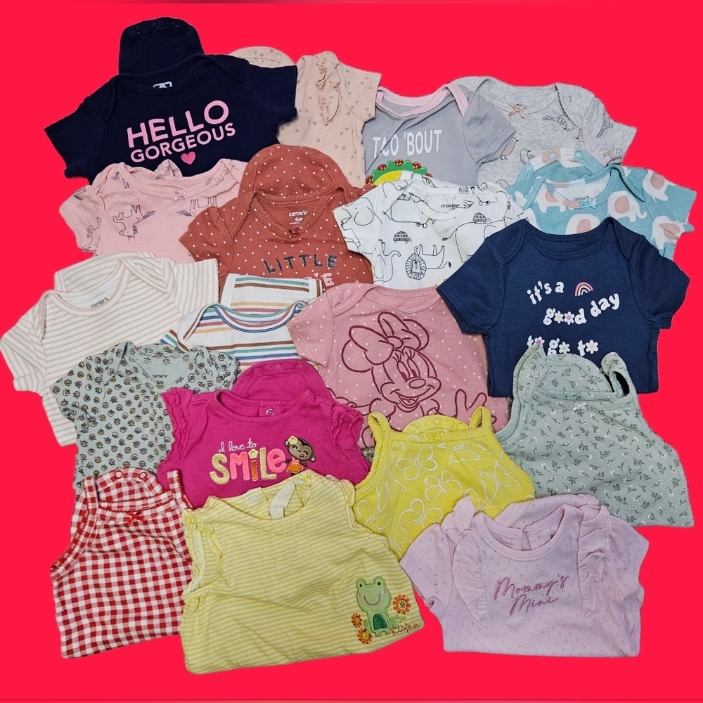 19 Piece 6mo Onesie Set